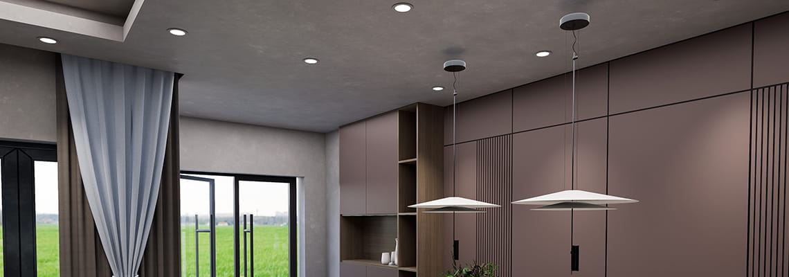 Тренды в дизайне натяжных потолков 2026 года | «СтройАльянс»