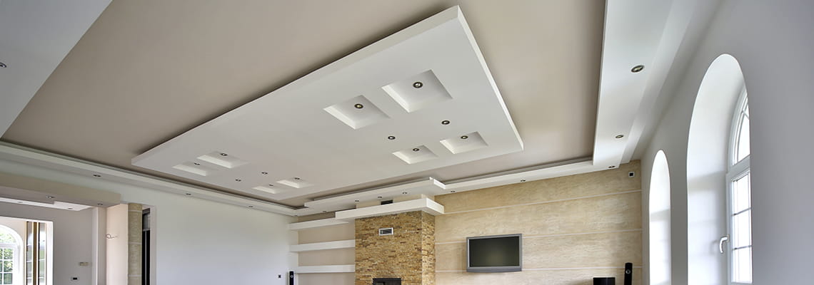 Натяжные потолки в интерьерах 2026 года: форма и цвет | «СтройАльянс»