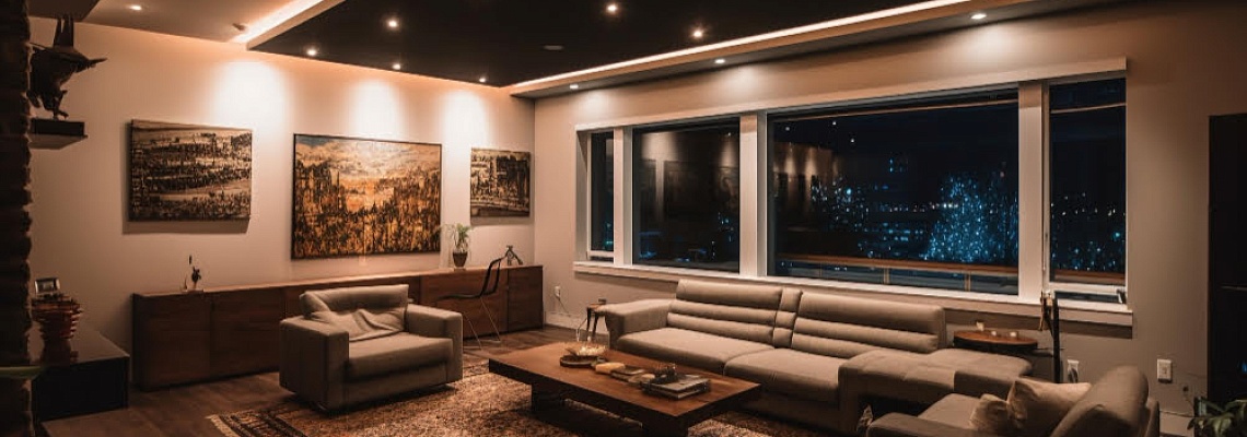 Тренды натяжных потолков в 2025 году