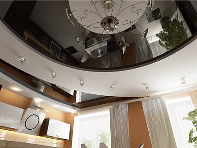 Фигурный потолок