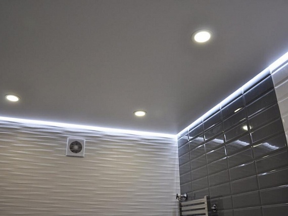 Парящие натяжные потолки