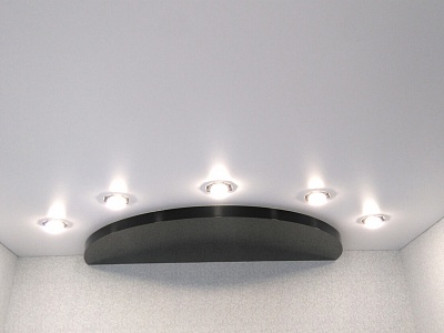 Матовый натяжной потолок