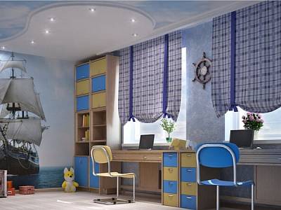 Фигурный потолок